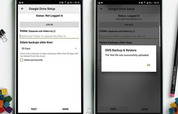 AndroidPIT sms backup 3