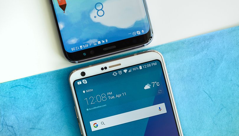 Samsung Galaxy S8 vs. LG G6: nunca foram tão parecidos!
