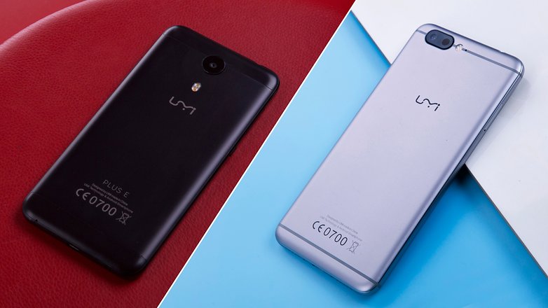 AndroidPIT UMI Plus E vs UMI Z