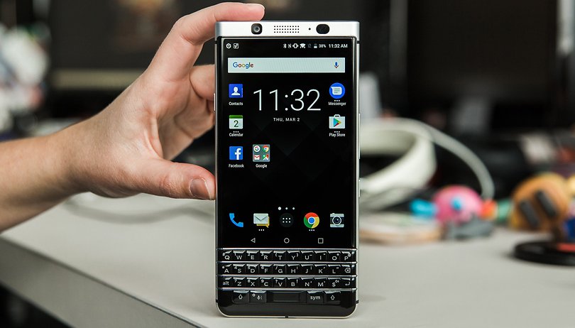 BlackBerry KEYone: So kommt Euch das Display entgegen