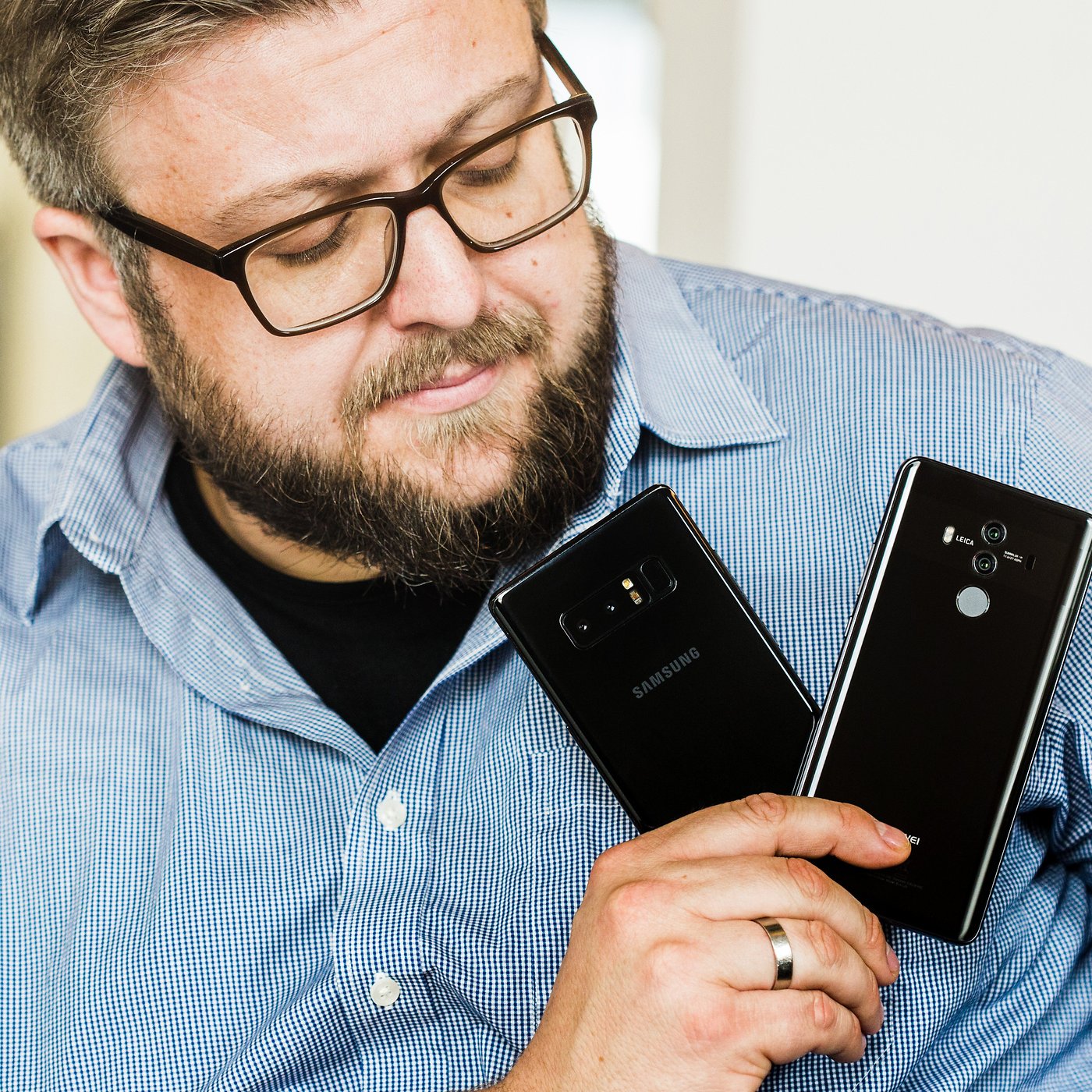 Handvest Bediening mogelijk Me Huawei Mate 10 Pro vs Samsung Galaxy Note 8: similar, but... | NextPit