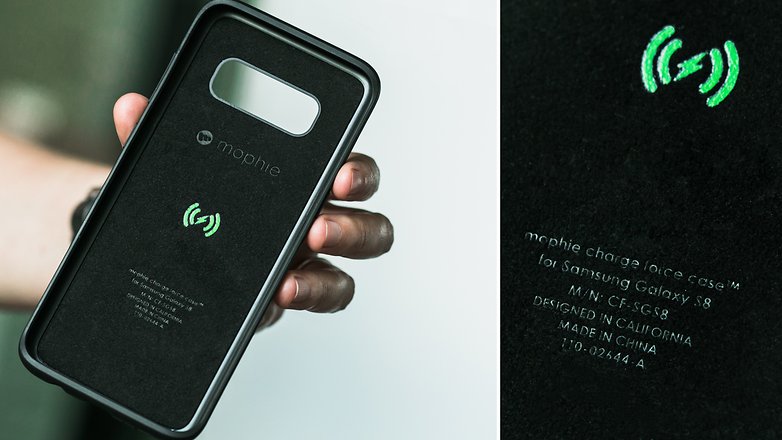 AndroidPIT mophie charge galaxy s8 6624