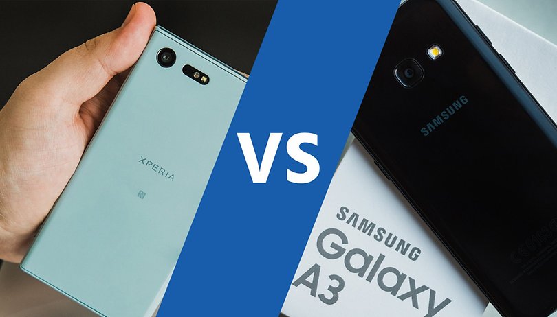Sony Xperia X Compact vs Samsung Galaxy A3 (2017) : petits, mignons et costauds ?