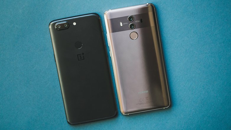 Huawei mate 10 pro vs oneplus 5t