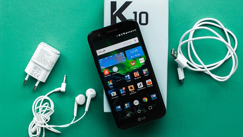 AndroidPIT lg k10 2017 review 4108