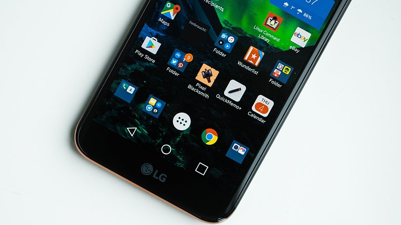 AndroidPIT lg k10 2017 review 4150
