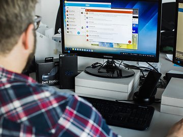 Samsung DeX im Test: Smartphone statt PC - ein Tag mit Samsung DeX