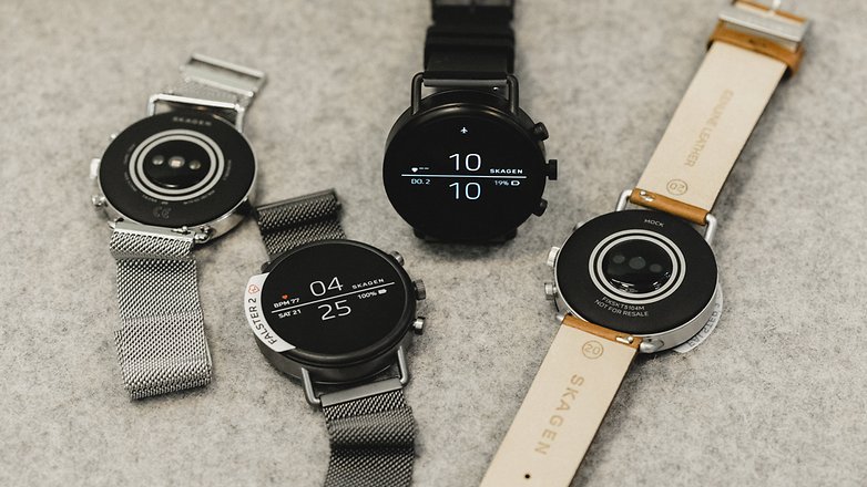 AndroidPIT Skagen fossil group smartwatch 7950
