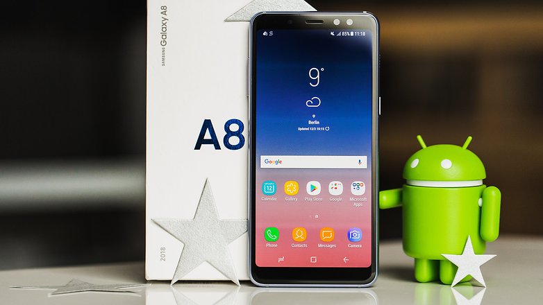 galaxy a8 2018 android 10