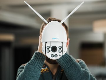 WLAN-Kamera Reolink RLC-423WS im Test: &Uuml;berwachung bei Nacht und Nebel