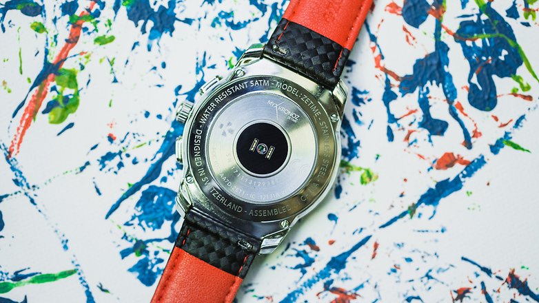 AndroidPIT mykronoz zetime smartwatch hybrid watch 4966