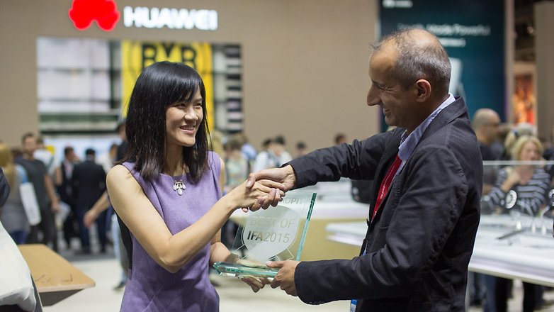 ANDROIDPIT BEST OF IFA2015 AWARD HUAWEI 3