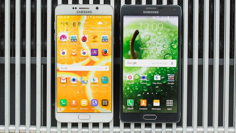 androidpit samsung Note4 vs Note5 12