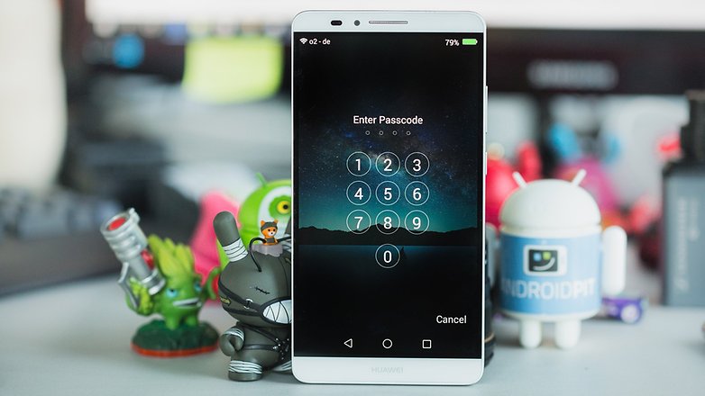 Экран блокировки AndroidPIT Huawei Mate7 1