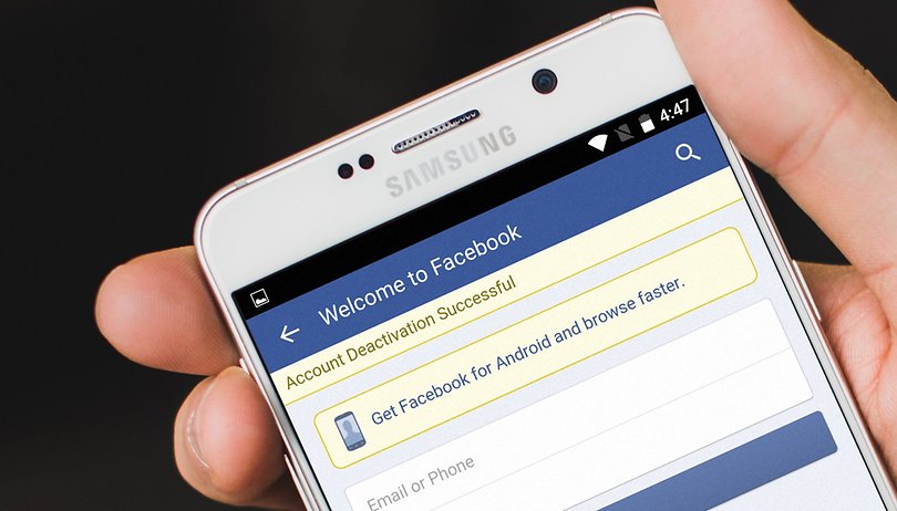 how to deactivate facebook account for time being