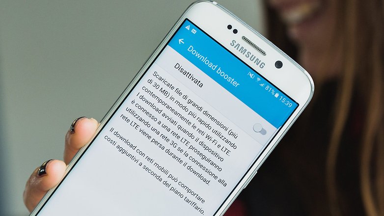 AndroidPIT IT Galaxy S6 Edge settings 1805