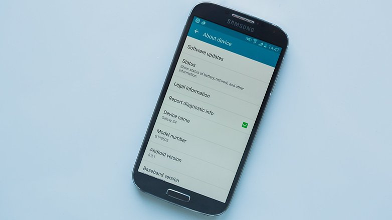 AndroidPIT Samsung Galaxy S4 review 2015 8