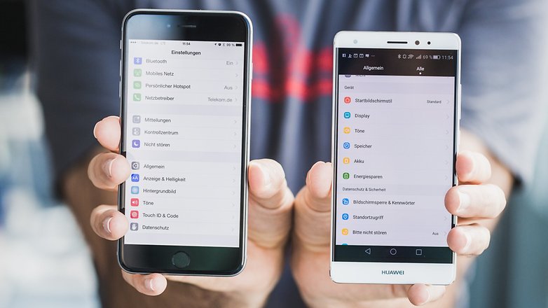 androidpit Huawei Mate S vs iPhone 6 Plus 13