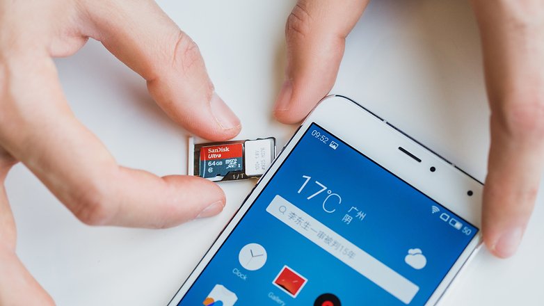 ANDROIDPIT meizu metal hands sim slot
