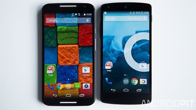 MotoX vs Nexus5 interface french 3