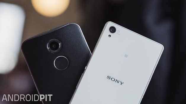 MotoX vs Sony Xperia Z3 front 1