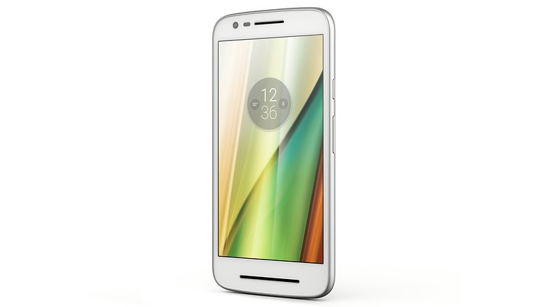Moto E 2016 White Front