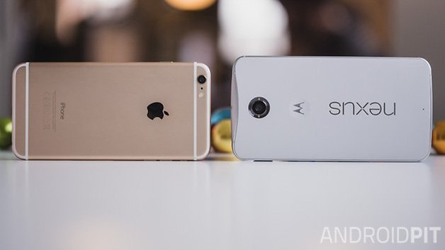 Nexus6 vs iPhone6 plus 1