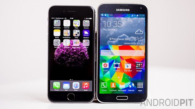 Iphone 7 plus vs galaxy s5