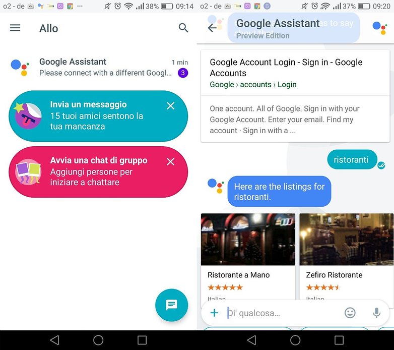 Allo screenshot