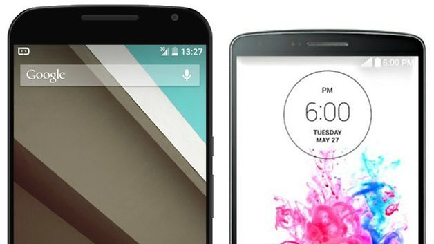 AndroidPIT Nexus6 LGG3 crop