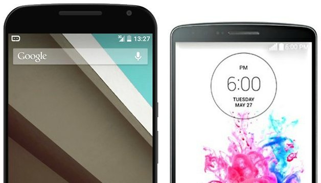 Google Nexus 6 vs LG G3: due grandi a confronto