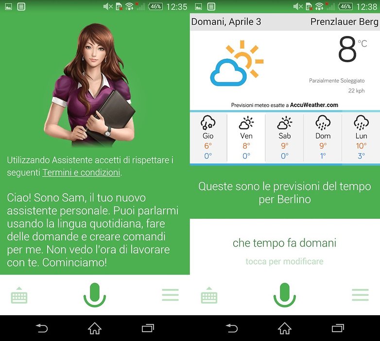Assistant app