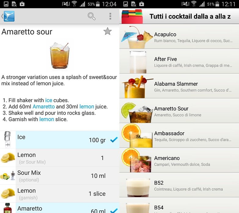 Cocktails apps