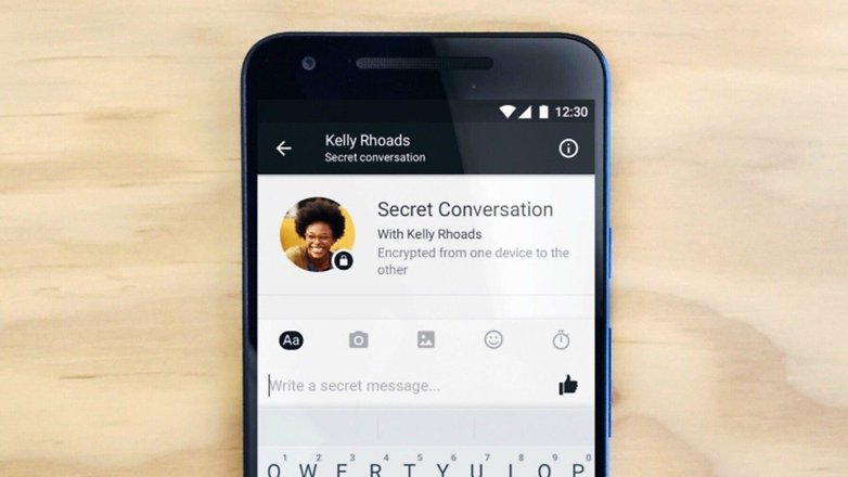 Секретный чат FB messenger