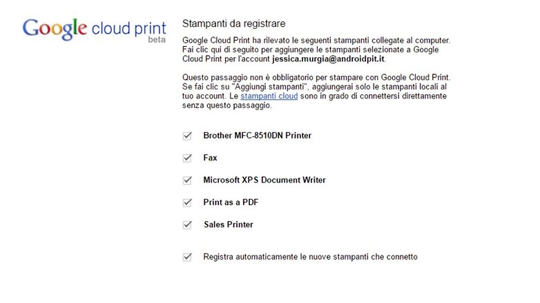 Google Cloud Print
