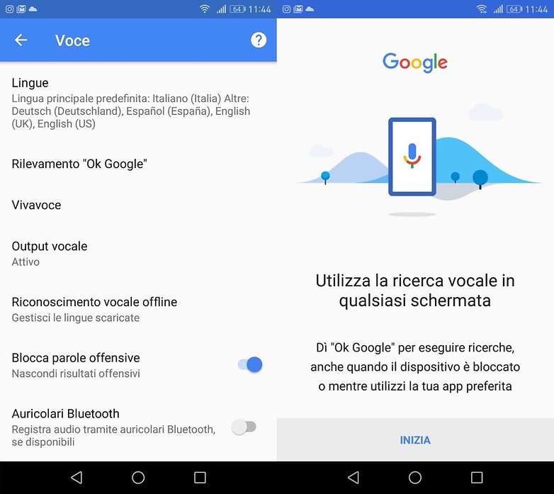 Google Now ITA