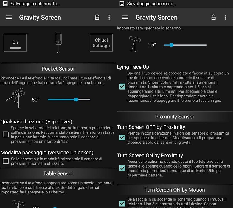 Gravity Screen ITA