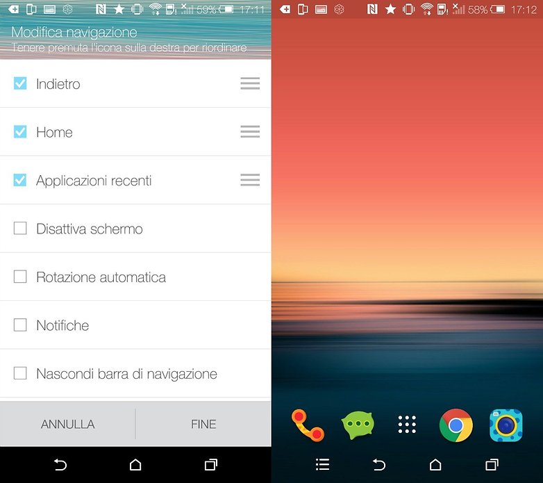HTCOneM9 SoftKey