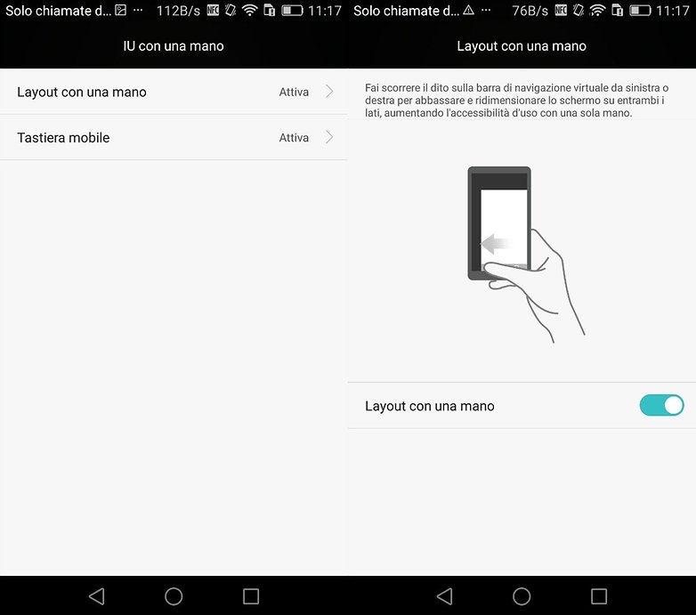Huawei P8 onehand