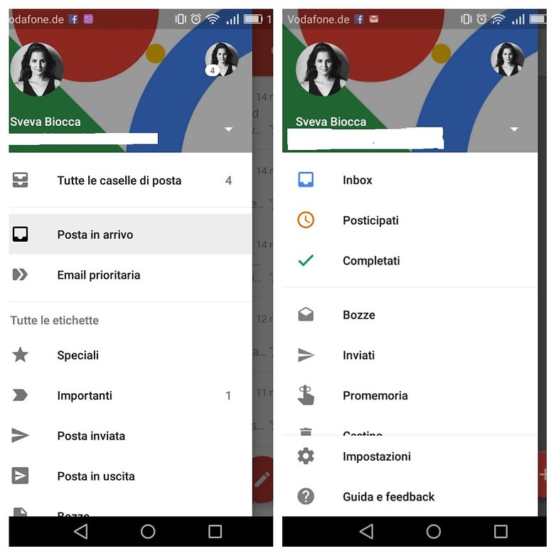 Inbox vs gmail1