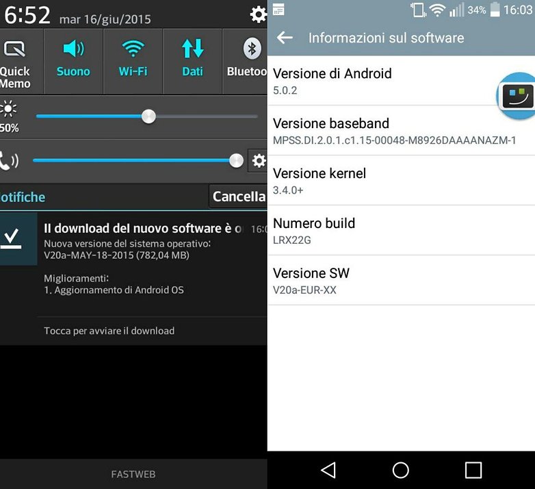 LGG2 mini lollipop