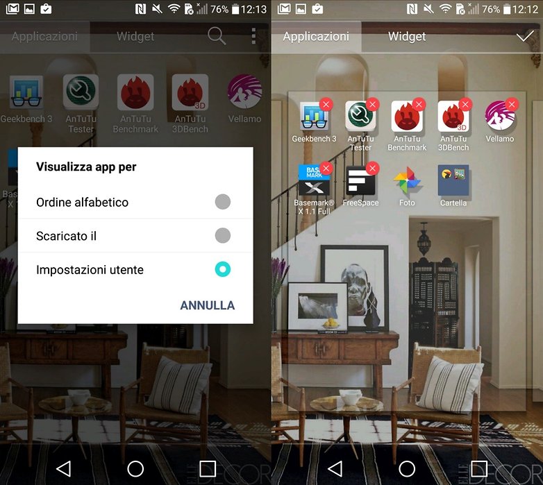 LGG4 app drawer