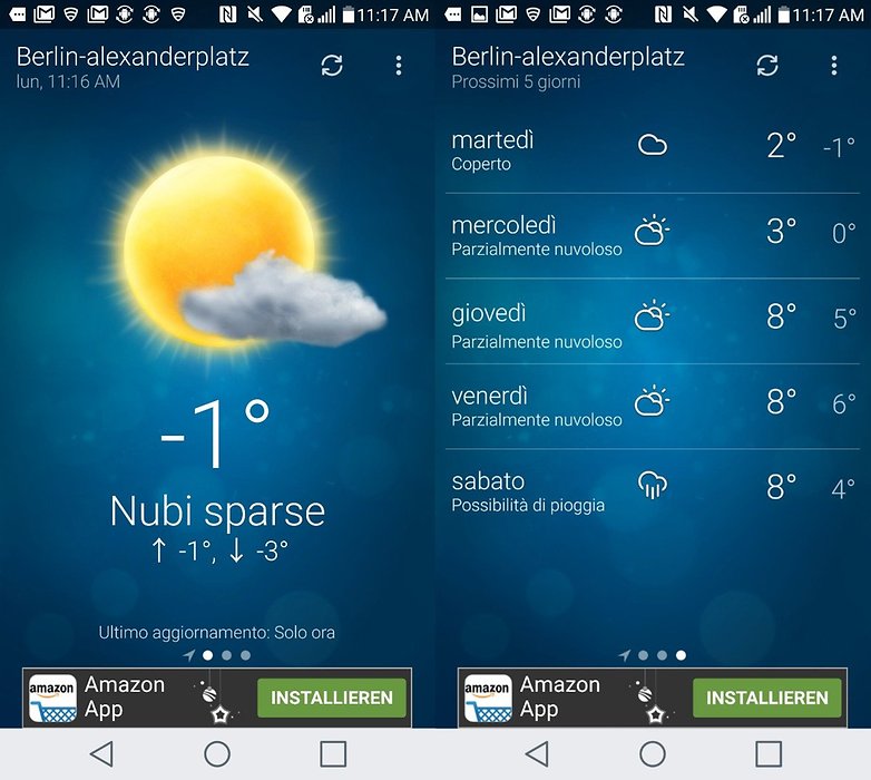 Meteo weather
