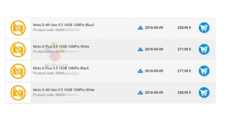 Moto G 2016 price