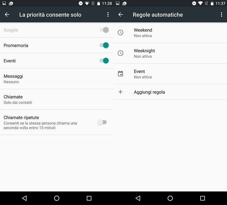 Nexus6P non disturbare