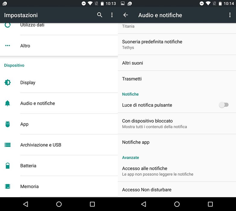 Nexus6P notifications