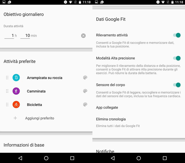 Nexus6p Google Fit