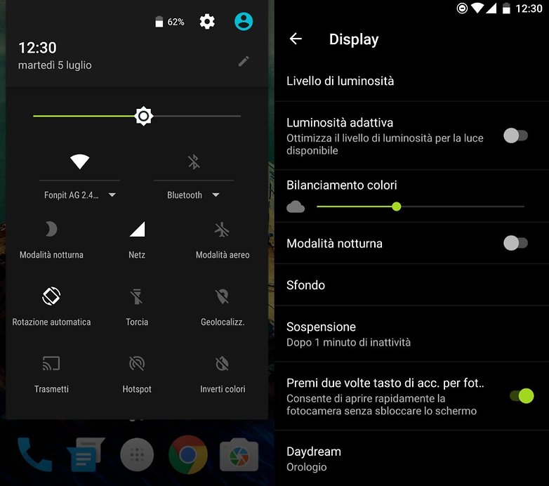 OP3 settings