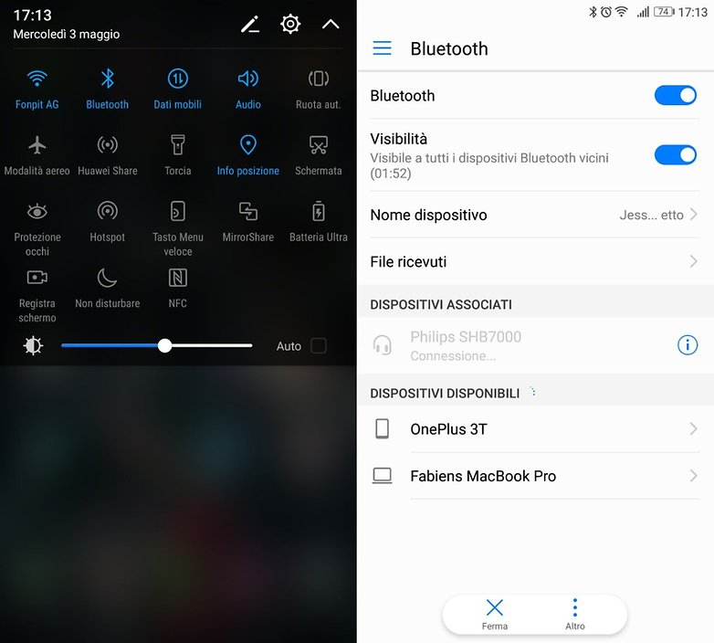 P10 bluetooth
