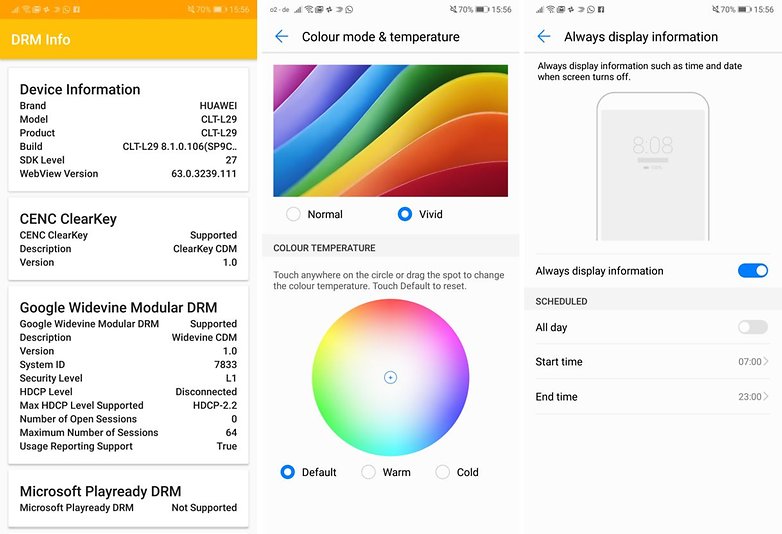 P20 Pro display EN